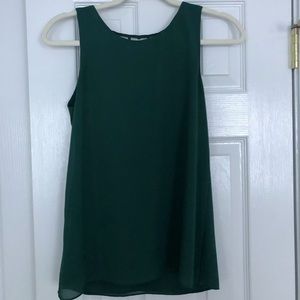 Dark green shirt